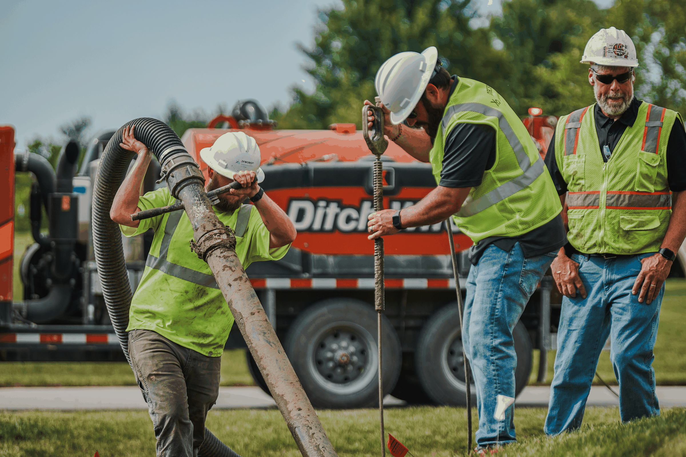 Precision drilling jobsite, Iowa